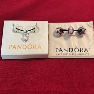 4 Pandora Bracelete Charms